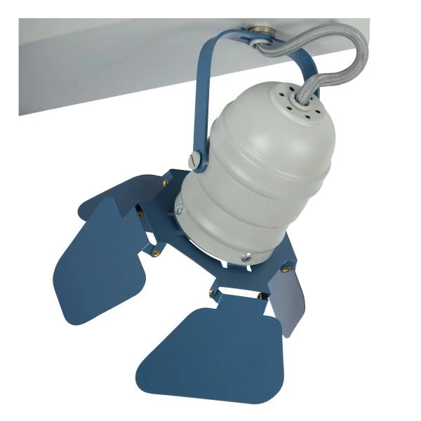 Lucide PICTO - Ceiling spotlight Children - 2xGU10 - Blue - detail 2